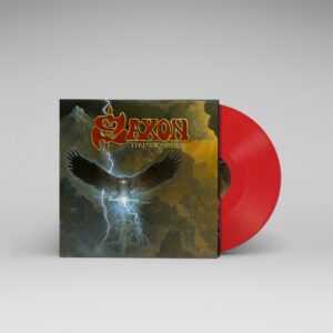 Thunderbolt Red Vinyl LP by Saxon