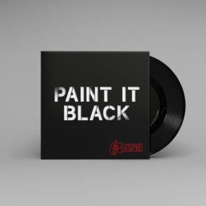 Paint It Black / Shoot Shoot 7 Inch Vinyl by Saxon
