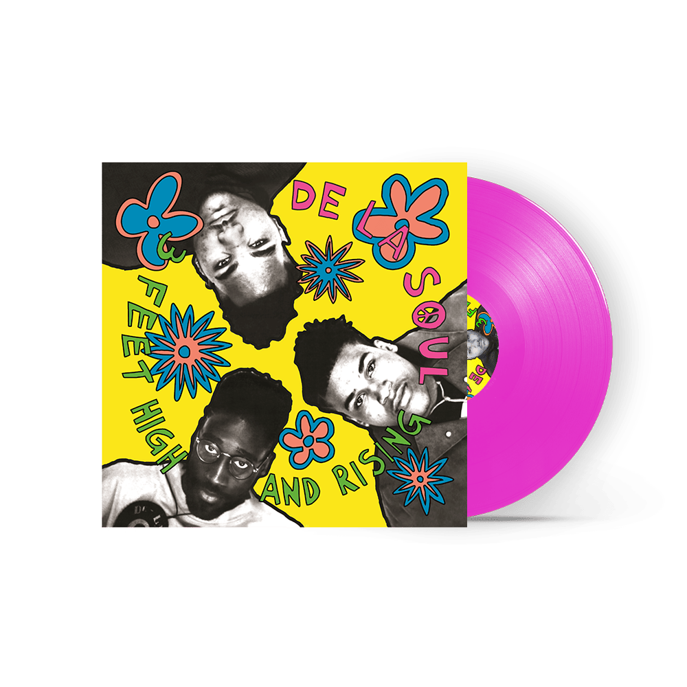 3 Feet High And Rising Magenta Double Vinyl by De La Soul