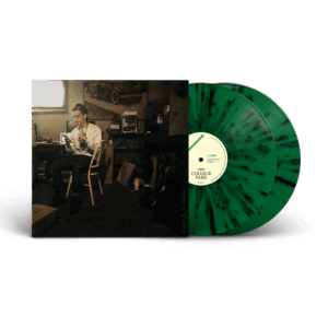 College Park Signed Exclusive Varsity Green + Black Splatter Double Vinyl by Logic