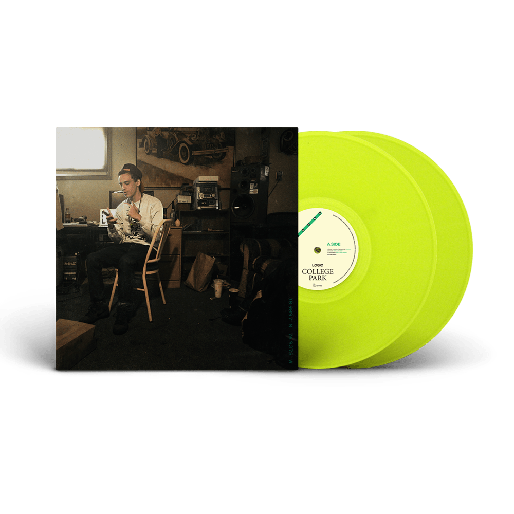 College Park Neon Green Double Vinyl by Logic