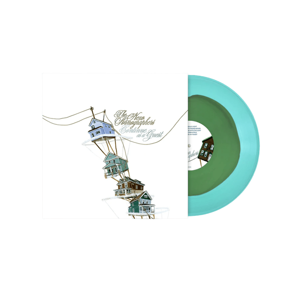 Continue as a Guest Green & Blue Vinyl by The New Pornographers