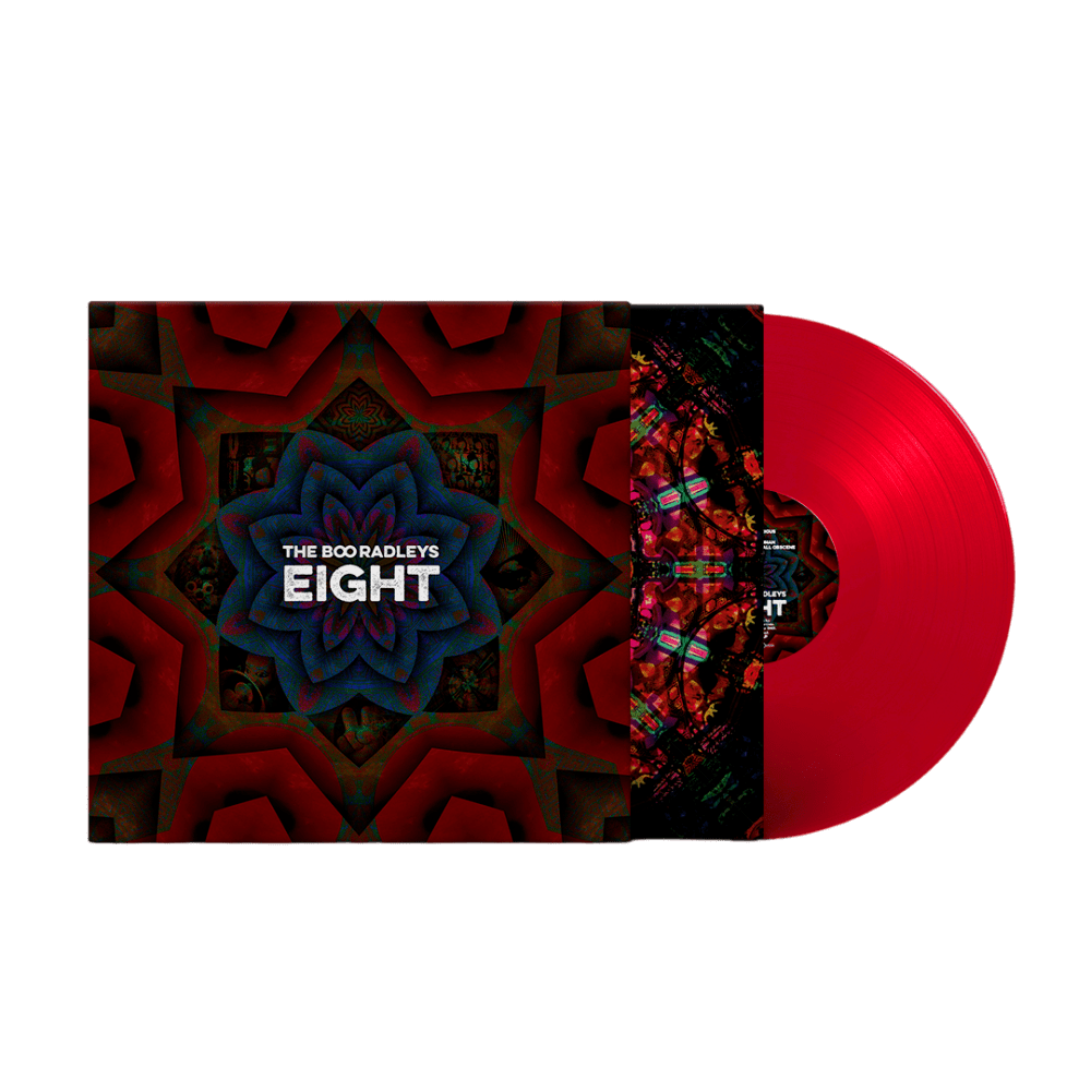 Eight Trans Red Vinyl by The Boo Radleys