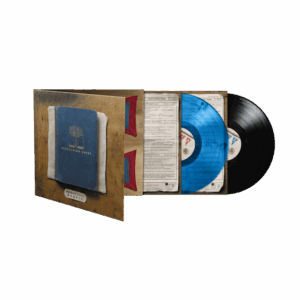 Pedestrian Verse 10th Anniversary Edition Black + Blue Marble Double Vinyl by Frightened Rabbit