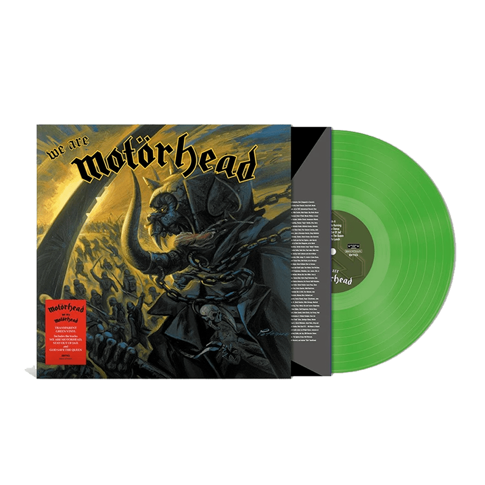 We Are Motorhead Transparent Green Vinyl by Mot��rhead