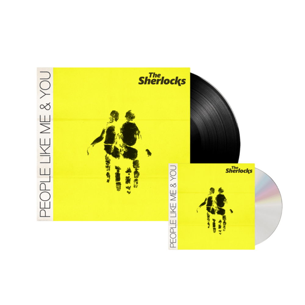People Like Me & You Black Vinyl + CD by The Sherlocks