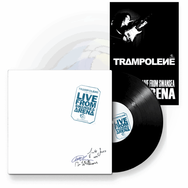 Live From Swansea Arena Signed LP by Trampolene