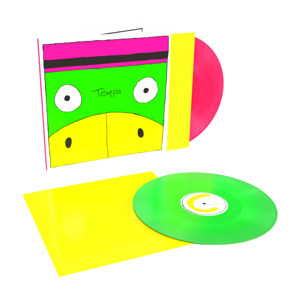 Party Gator Purgatory Neon Pink & Green Double Vinyl by Temps