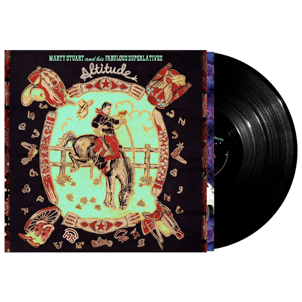 Altitude Black LP by Marty Stuart and his Fabulous Superlatives