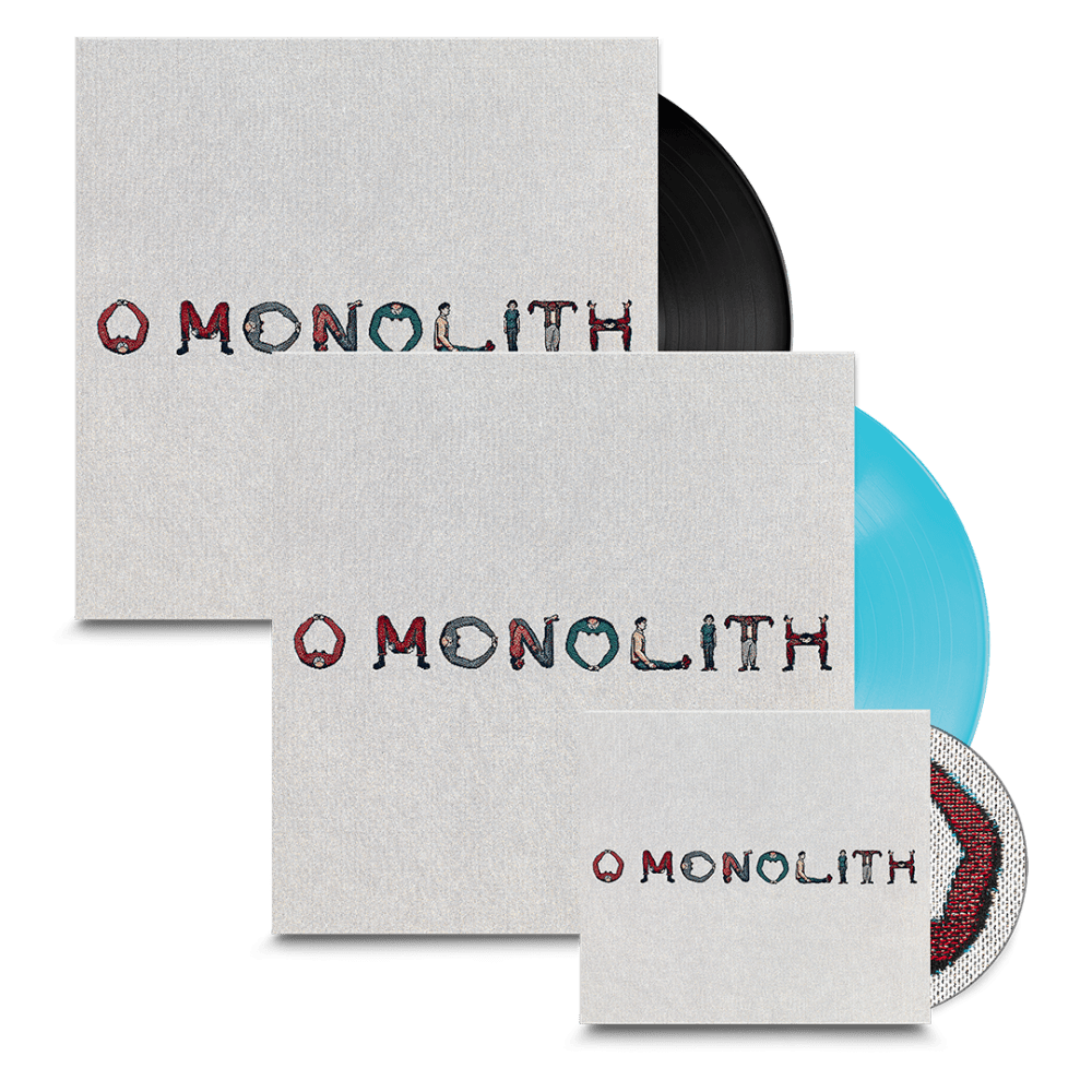 O Monolith Transparent Blue + Black Vinyl + CD by Squid