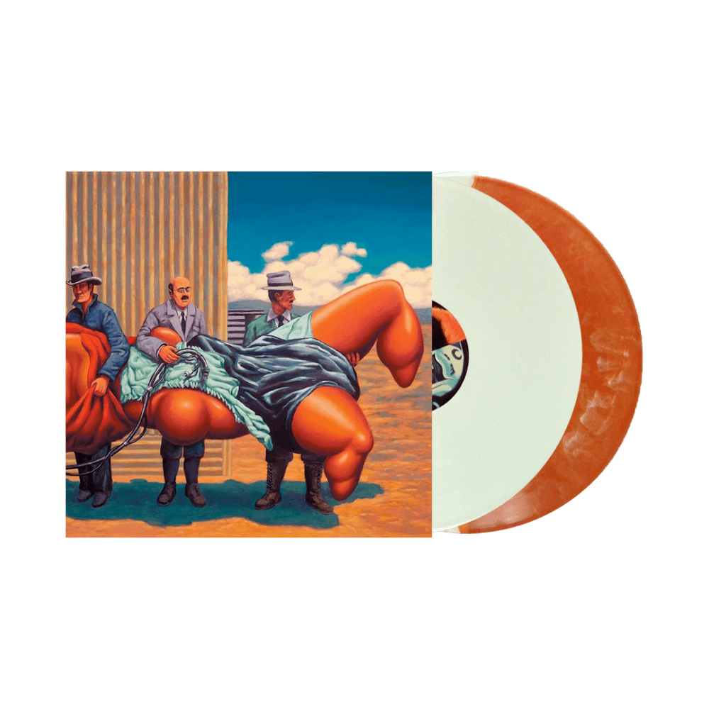Amputechture Orange + White Double Vinyl by The Mars Volta