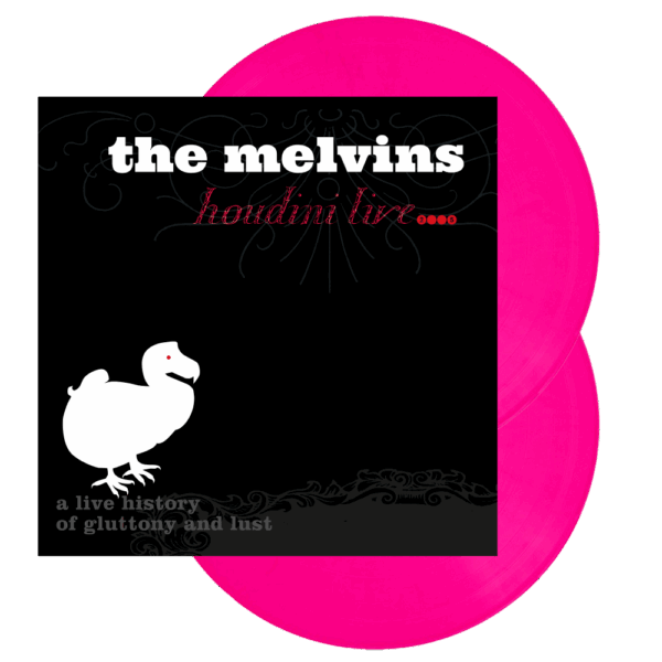 Houdini Live 2005 Hot Pink Vinyl Double LP - Melvins