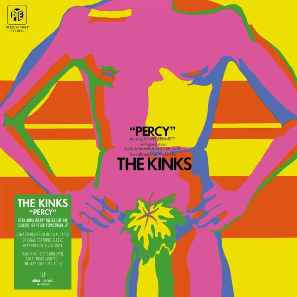 Percy (Remastered Stereo) Heavyweight LP - The Kinks