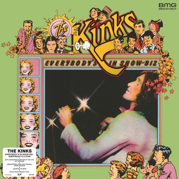 Everybodys In Show-Biz (Remastered Stereo) Double Heavyweight LP - The Kinks