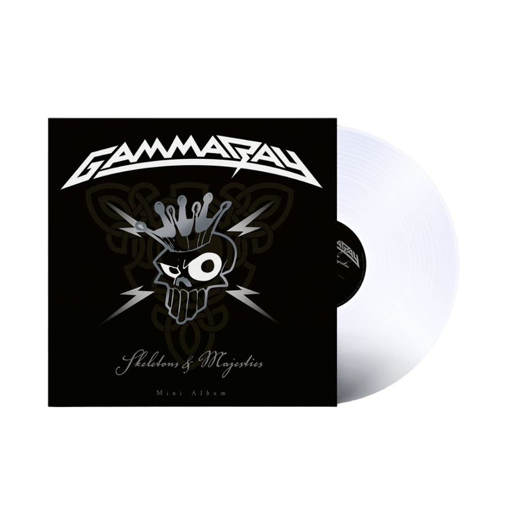 Skeletons & Majesties Crystal Clear Vinyl by Gamma Ray