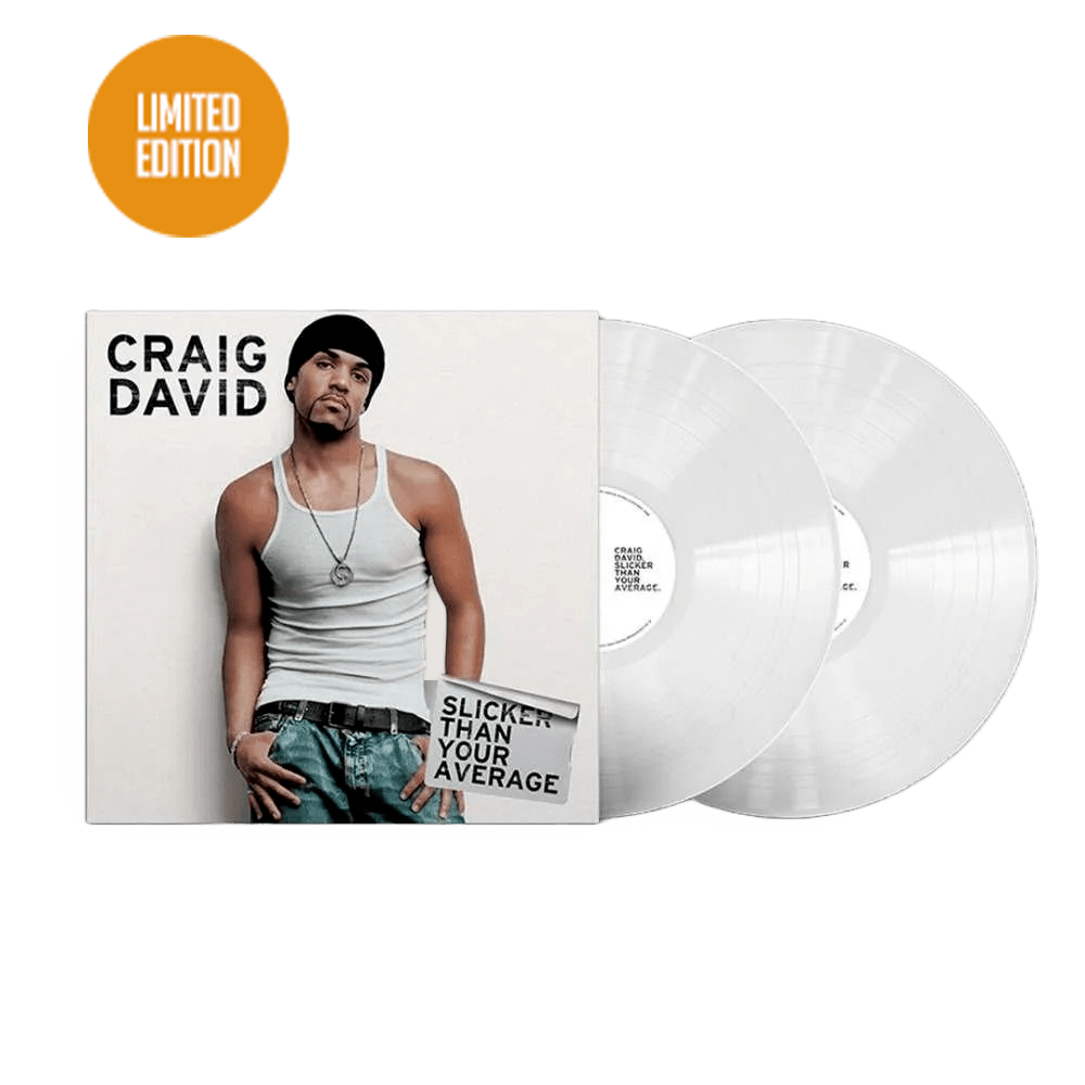 Slicker Than Your Average: 20th Anniversary White Double Vinyl by Craig David