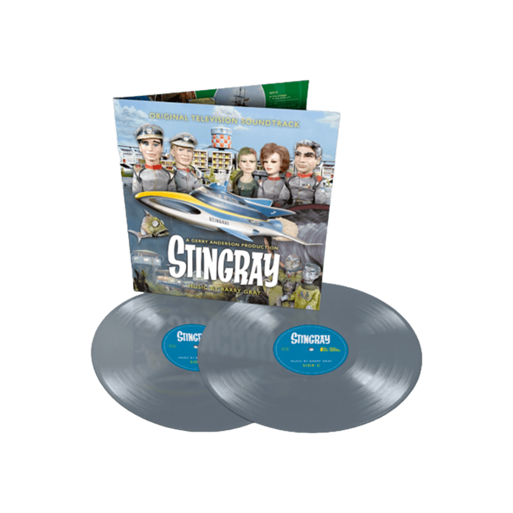 Stingray - OST Silver  Double Vinyl by Barry Gray