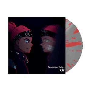 Dissimulation Deluxe Grey Silver with Red Splatter Coloured Vinyl by KSI