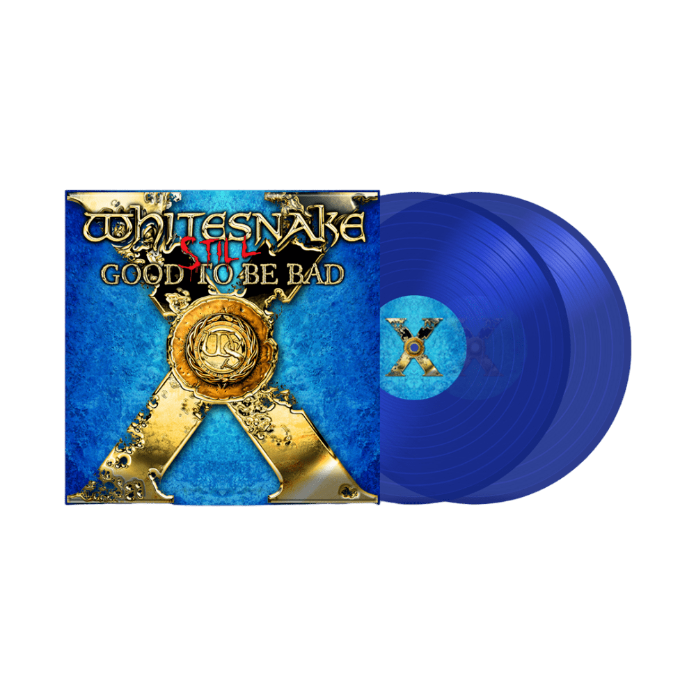 Still...Good To Be Bad Translucent Blue Double Vinyl by Whitesnake