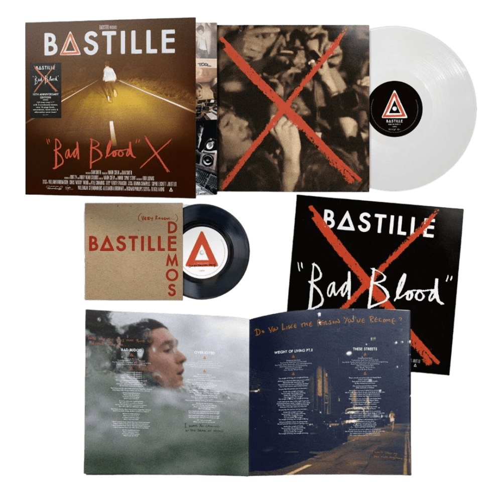 Bad Blood X Colour Vinyl + 7 Inch Double Vinyl by Bastille
