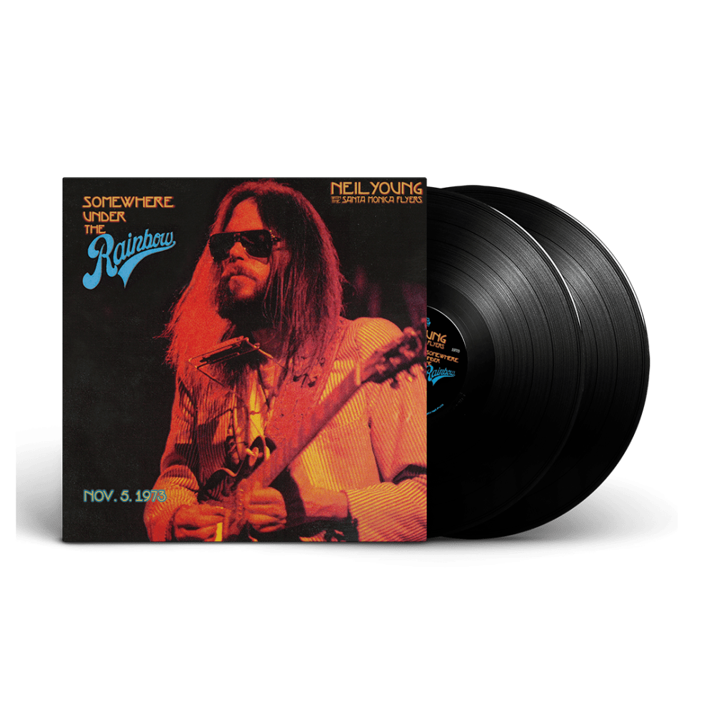 Somewhere Under The Rainbow  Double Vinyl by Neil Young With The Santa Monica Flyers
