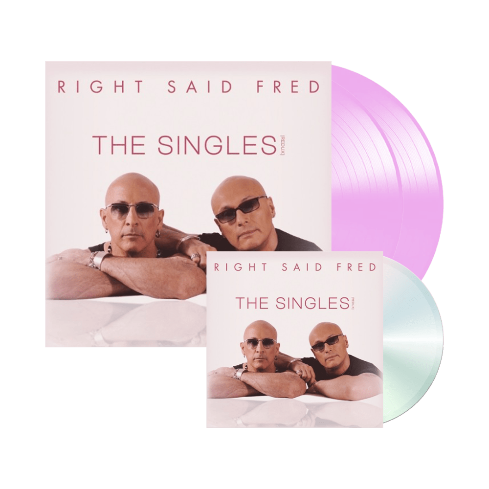 The Singles Pink Double Vinyl + CD by Right Said Fred