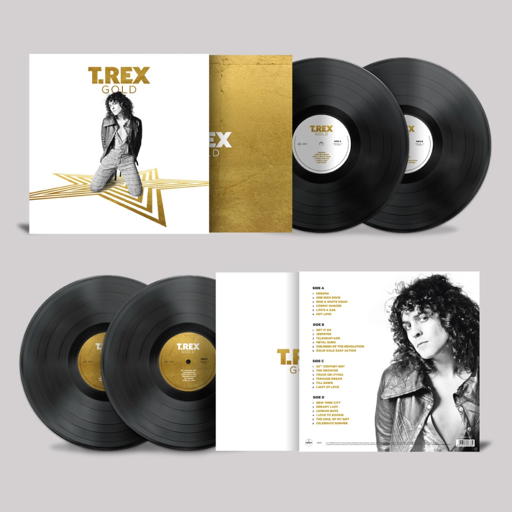 Gold Double Vinyl by T. Rex