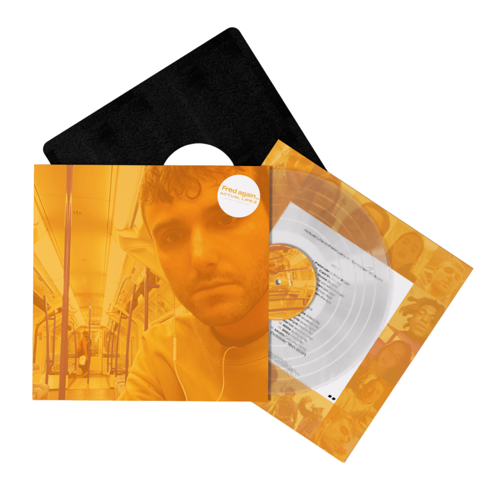 Actual Life 2 (February 2 - October 15 2021) Clear Vinyl by Fred Again