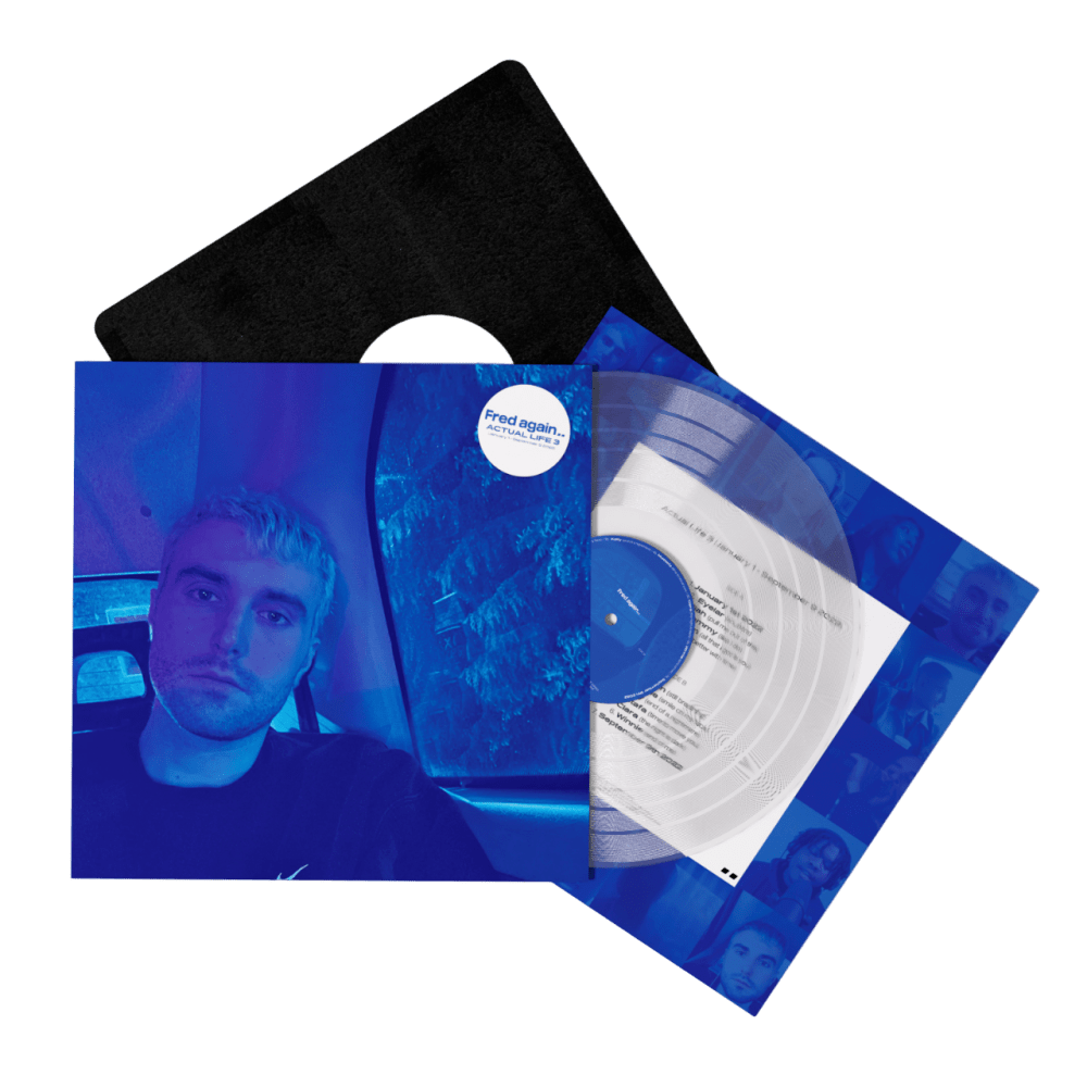 Actual Life 3 (January 1 - September 9 2022) Clear Vinyl by Fred Again