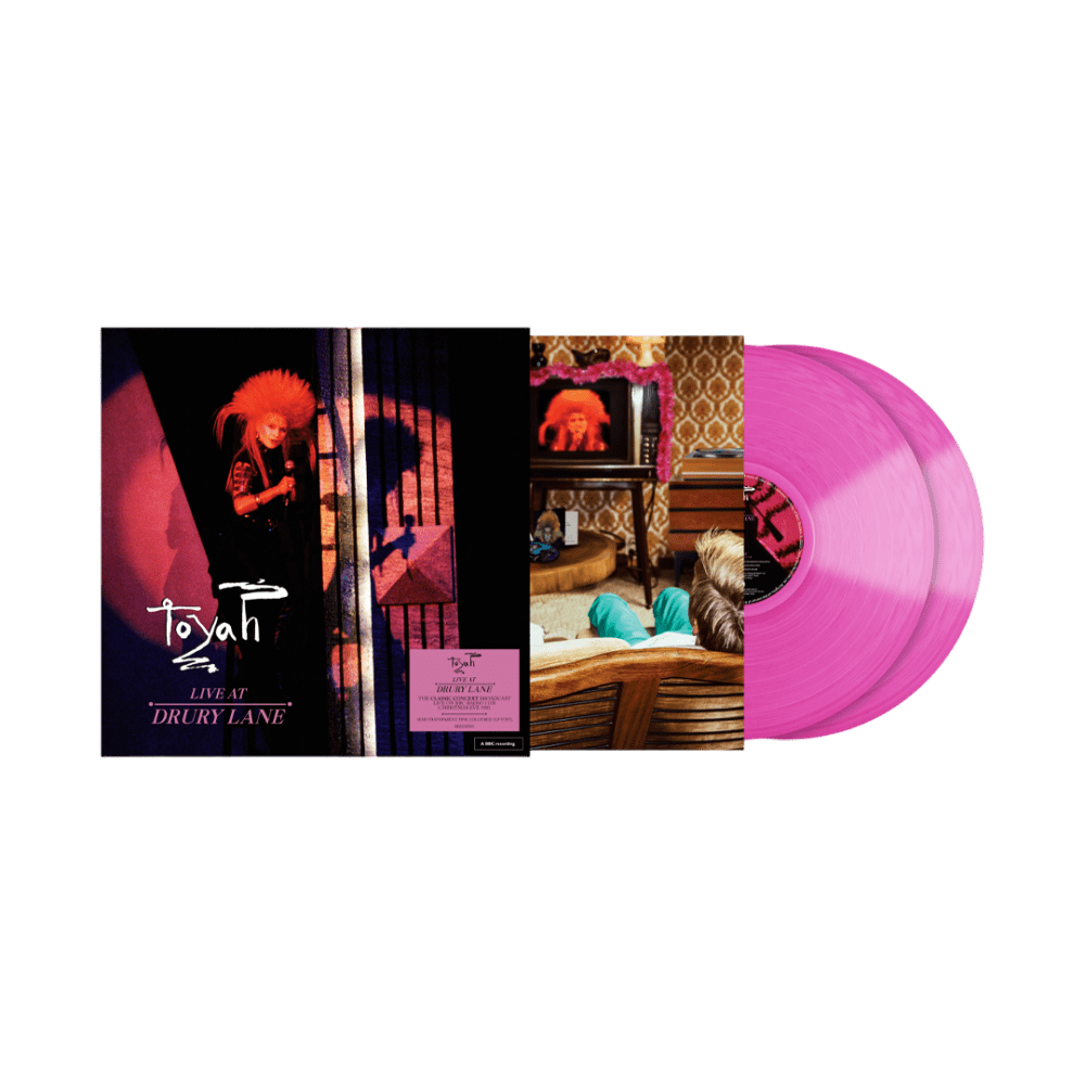 Live At Drury Lane Transparent Pink Double Vinyl by Toyah