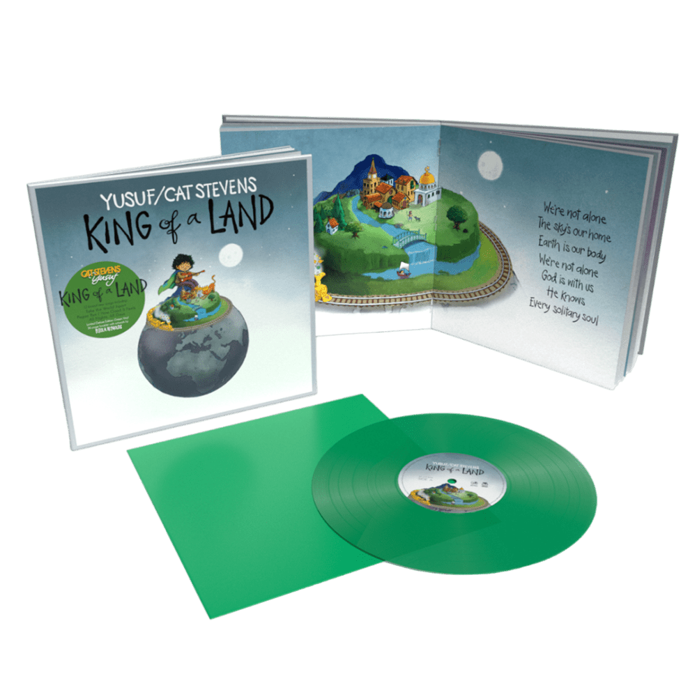 King Of A Land Green Vinyl by Yusuf / Cat Stevens
