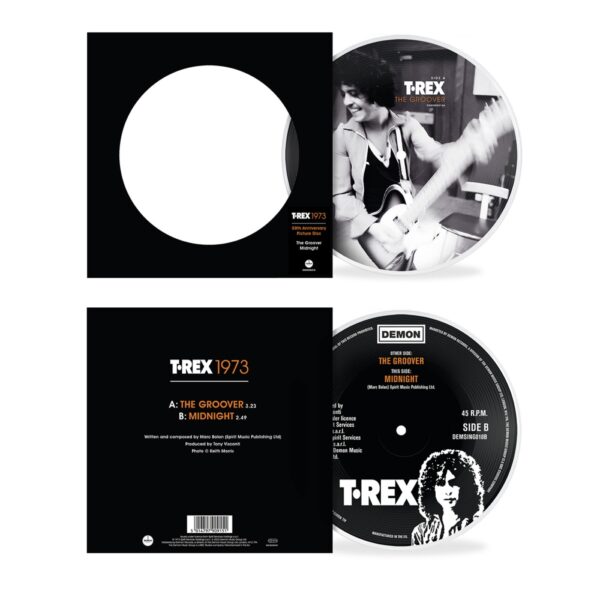 The Groover (50th Anniversary) 7" Picture Disc 7 Inch" - T. Rex