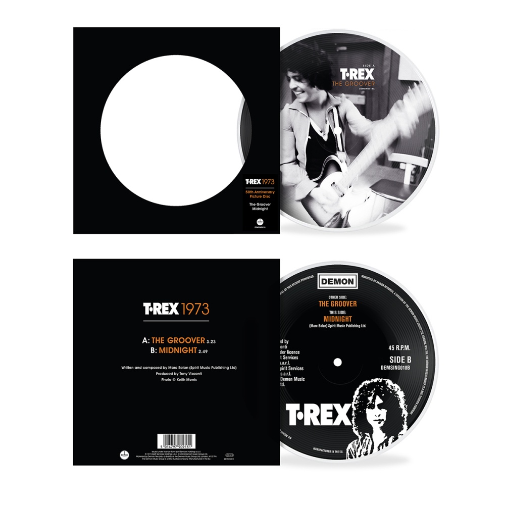 The Groover (50th Anniversary) 7" Picture Disc 7 Inch by T. Rex