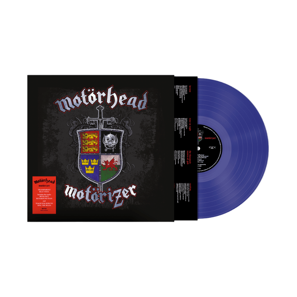 Motorizer Blue Vinyl by Mot��rhead