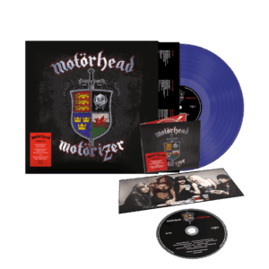 Motorizer Blue Vinyl + CD by Mot��rhead