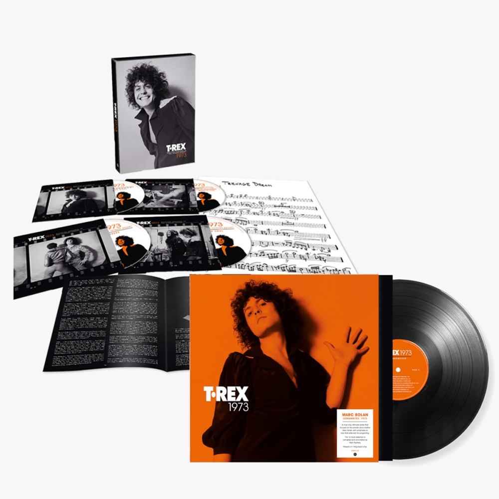 Whatever Happened To The Teenage Dream? (1973) 4CD + Songwriter: 1973 (140g Black Vinyl) by T. Rex
