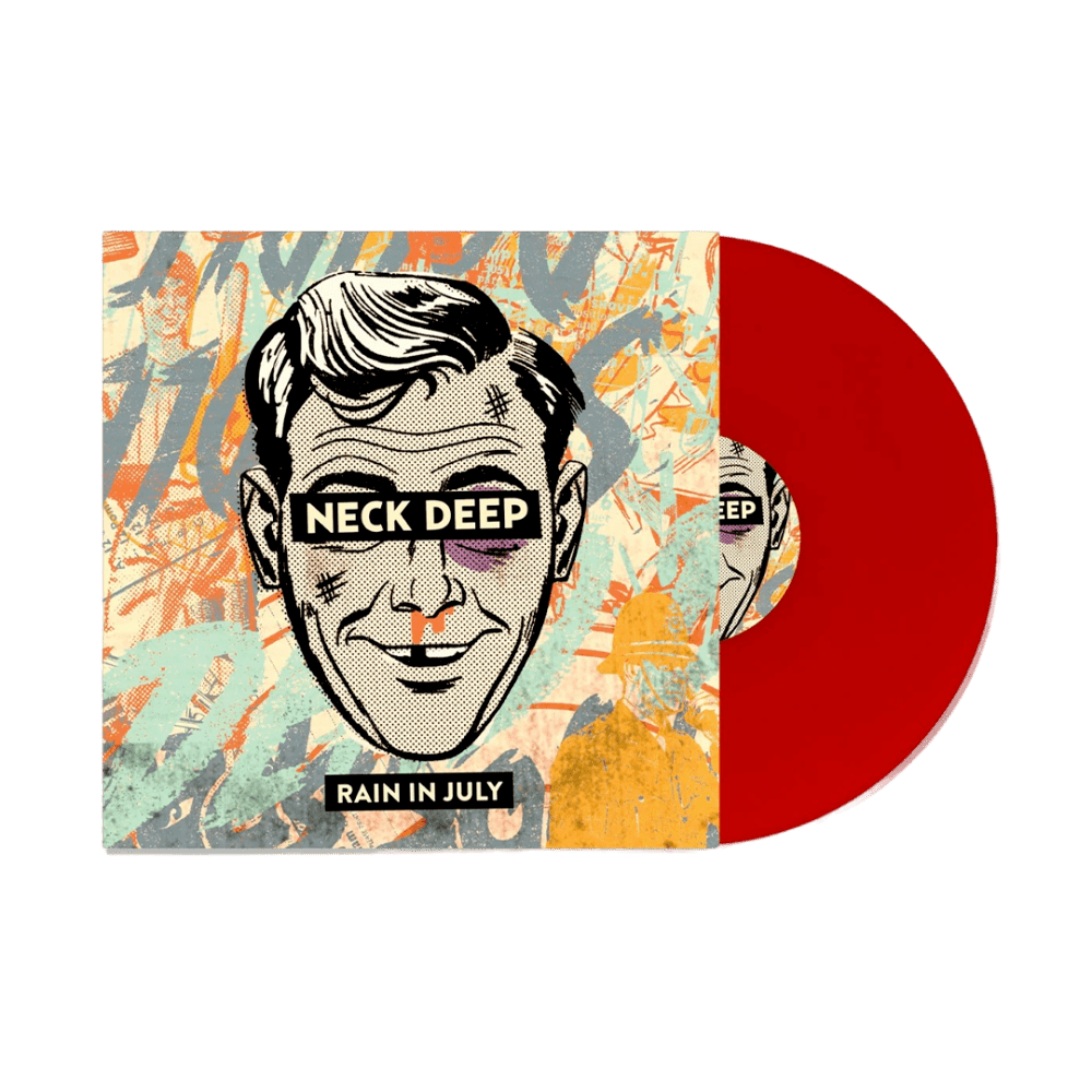 Rain In July: 10th Anniversary Red Vinyl by Neck Deep