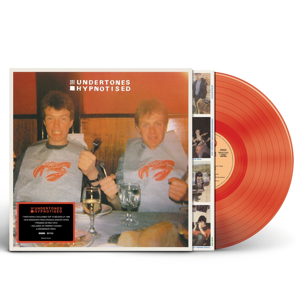 Hypnotised red vinyl LP by The Undertones