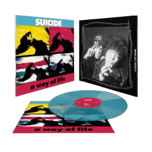 A Way Of Life Transparent Blue Vinyl by Suicide