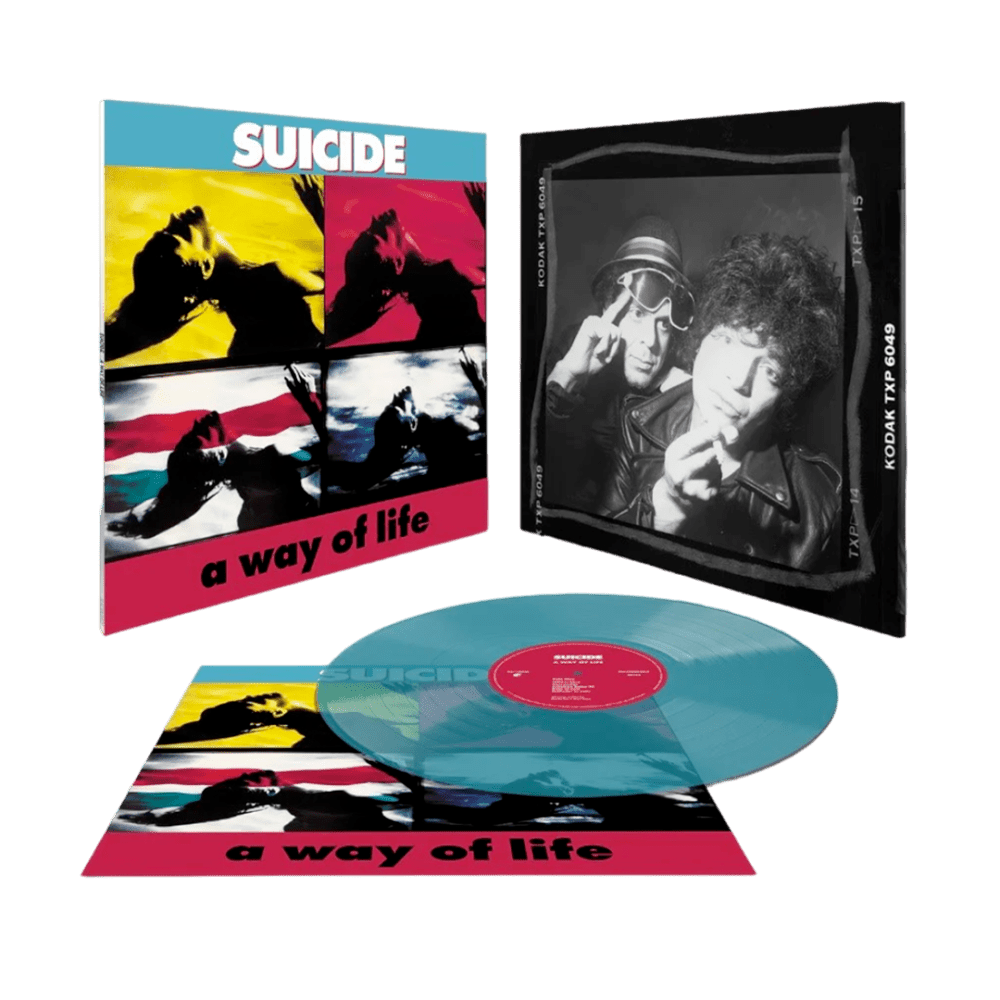 A Way Of Life Transparent Blue Vinyl by Suicide