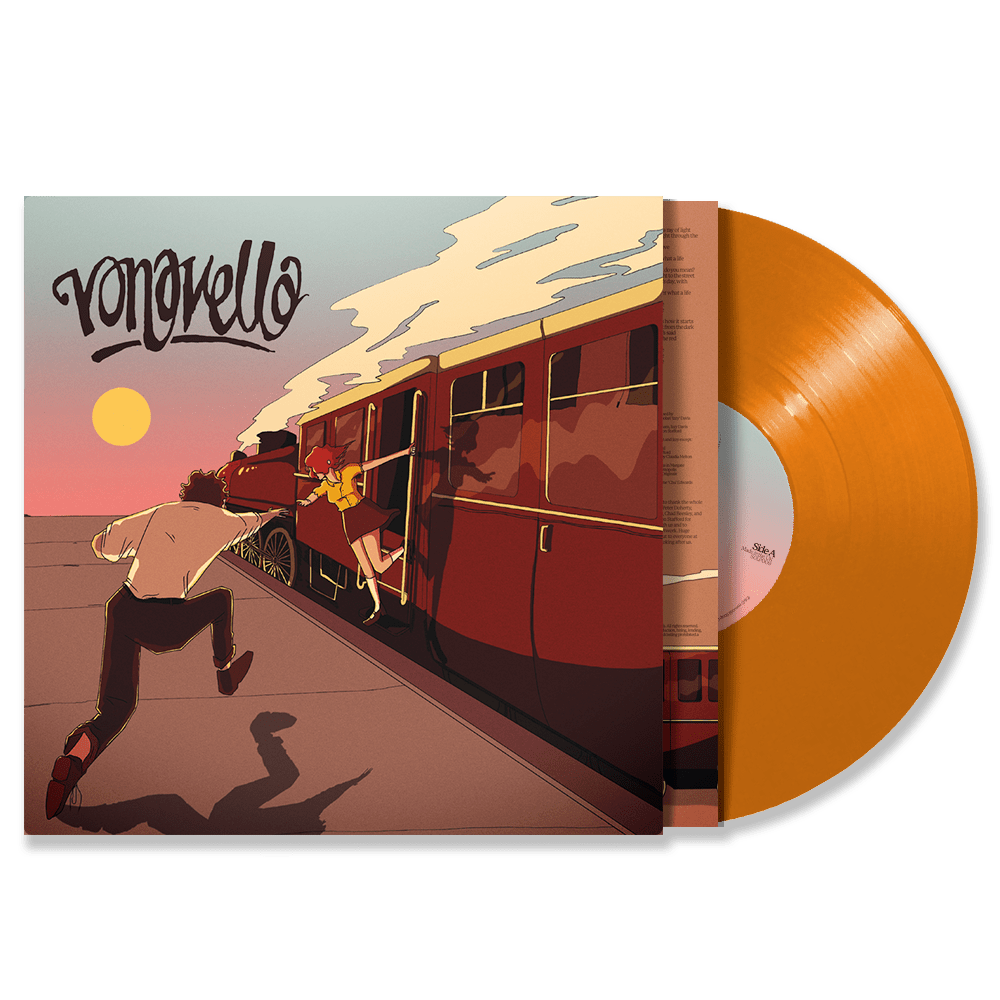 Vona Vella Orange Vinyl LP by Vona Vella