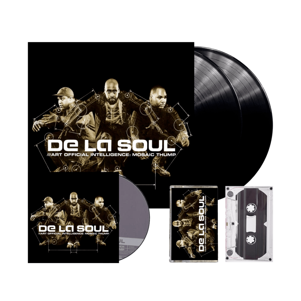 Art Official Intelligence: Mosaic Thump Double Vinyl + Cassette + CD by De La Soul