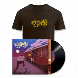 Vona Vella Limited Edition 'Night Time Cover' LP & T-Shirt with Signed Poster by Vona Vella