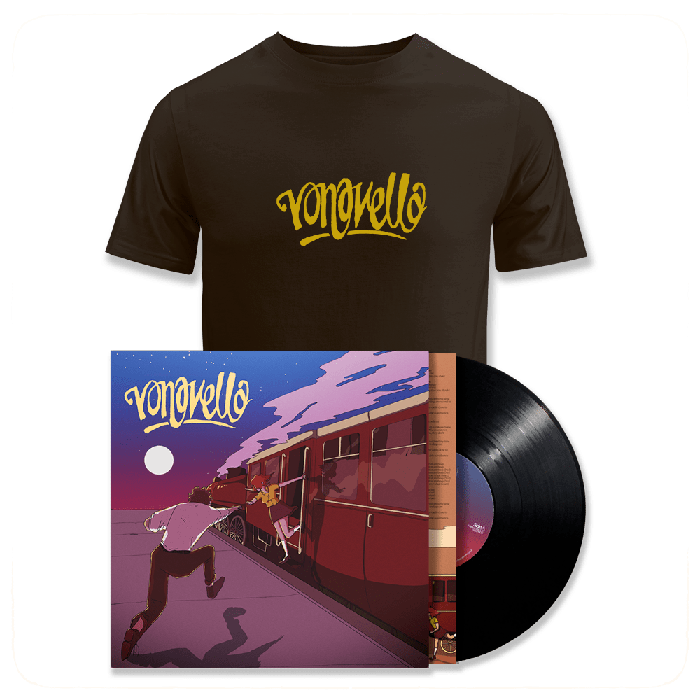Vona Vella Limited Edition 'Night Time Cover' LP & T-Shirt with Signed Poster by Vona Vella