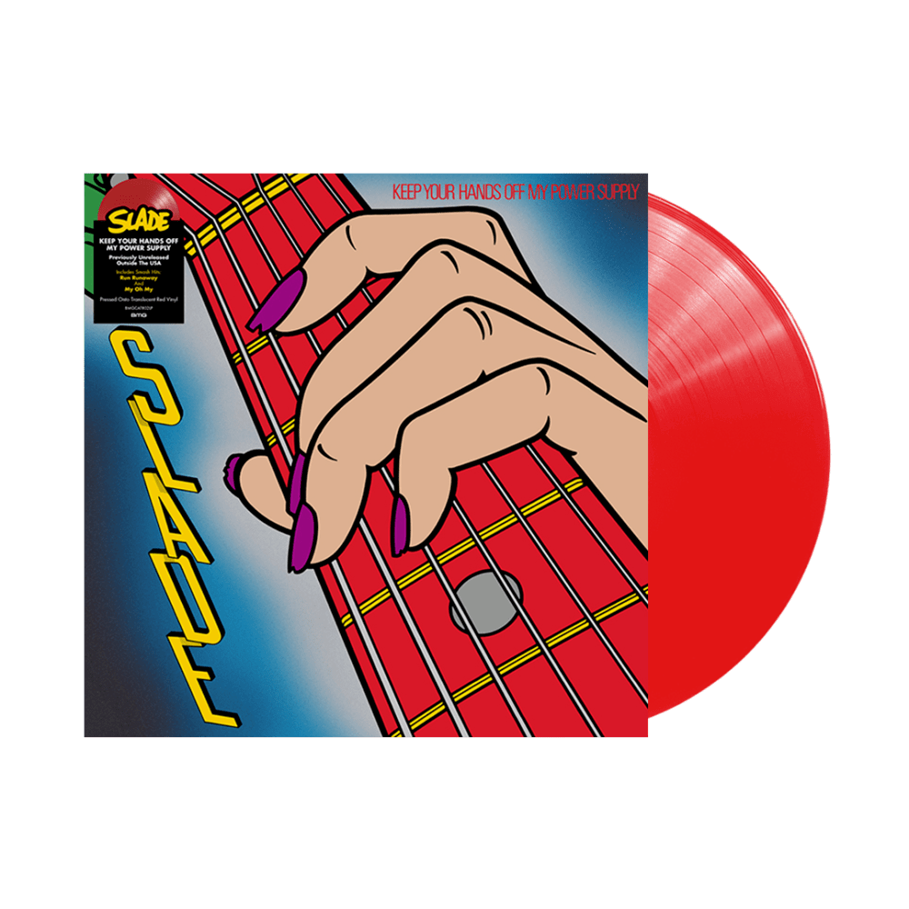 Keep Your Hands Off My Power Supply RSD 2023 Red Vinyl by Slade