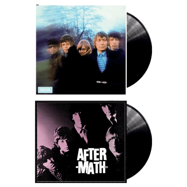Aftermath + Between the Buttons UK Editions Black Vinyl - The Rolling Stones