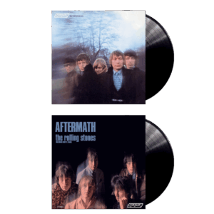 Aftermath + Between the Buttons US Editions Black Vinyl by The Rolling Stones