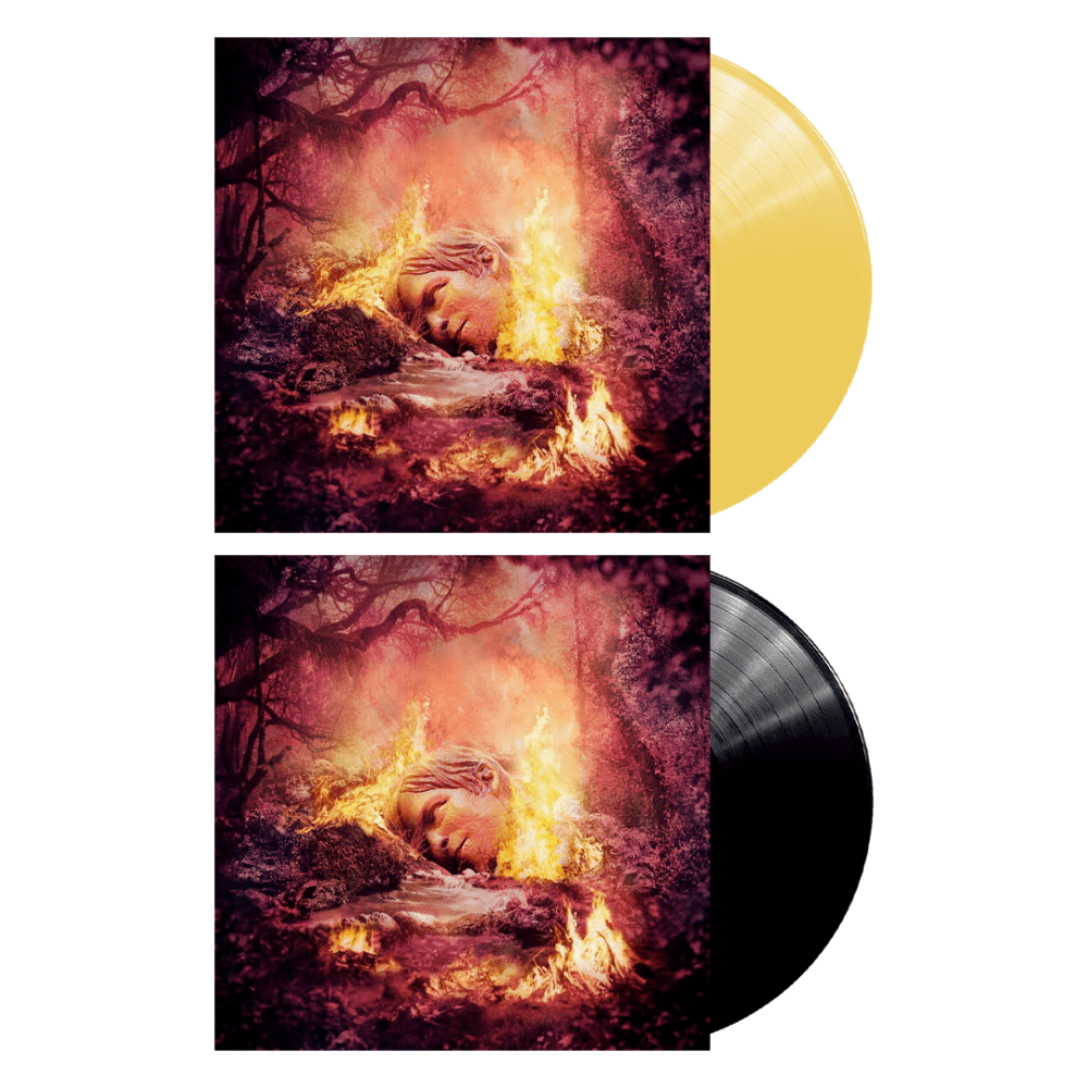 SZNZ: Summer Transparent Yellow + Black Vinyl by Weezer