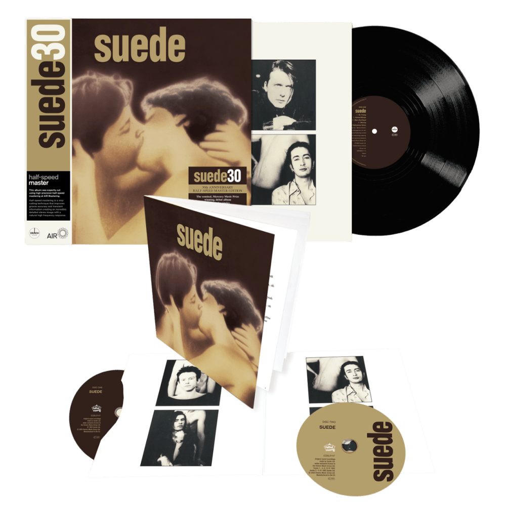 Suede 30th Anniversary Edition Deluxe 2CD + Half-Speed Master Edition Heavyweight Vinyl LP by Suede