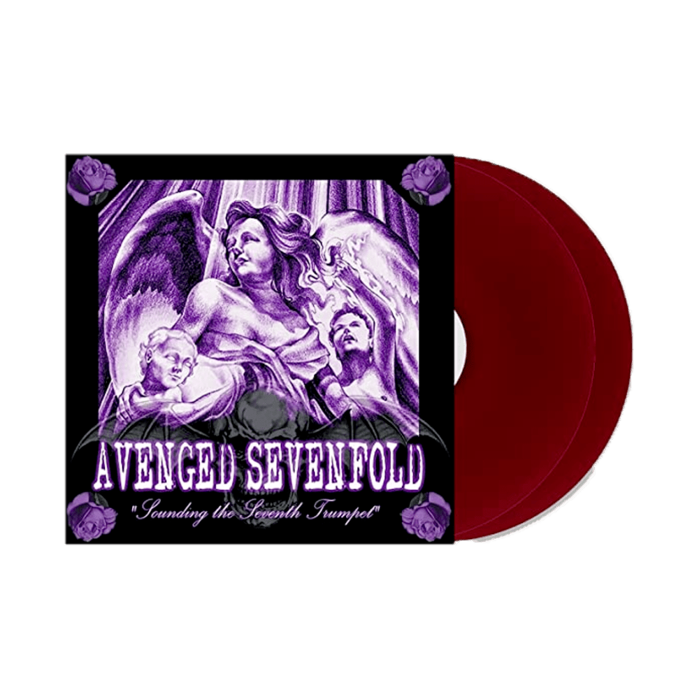 Sounding the Seventh Trumpet Transparent Purple Double Vinyl by Avenged Sevenfold